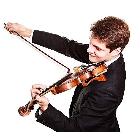 Violin Shoulder Rest for 4/4 and 3/4 Size, Healemo Shoulder Rest for Violin, Perfect for Beginners and Professionals