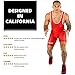 Elite Sports Men's Wrestling Singlets, Standard Singlet for Men Wrestling Uniform (Red, Small)