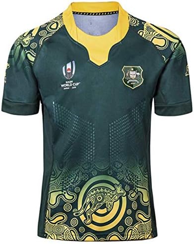 Rugby 2019 World Cup rugby Jersey Australia Short Sleeve Casual T-Shirt Sportswear Men's Rugby T-shirt TijFon