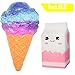 Desire Deluxe Slow Rising Jambo Squishies by Sweet Scented Squishy Mixed Pack Watermelon Coffee PopCorn Ice Cream Milk Squishy Toy USA Prime (Variation - 1)