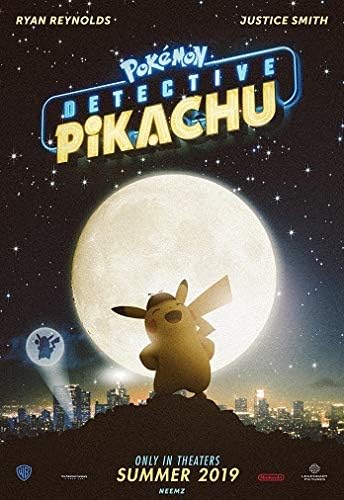 Amazon 彡映画ポスター ポケモン 名探偵ピカチュウ Detective Pikachu Us版 Hi2 アニメ 萌えグッズ 通販
