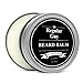 Beard Balm Conditioner Softener - All Natural Fragrance Free - Styles, Softens, Strengthens and Promotes Healthy Beard & Mustache Growth - Leave In Conditioner Wax Moisturizes Skin & Facial Hair