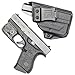 Tulster IWB Profile Kydex Holster in Right Hand fits: Glock 43 / 43X | TLR-6 Light-Bearing Inside The Waistband Appendix Concealed Carry