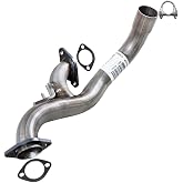 Northeastern Exhaust Front Pipe Compatible for 2011-2014 Chrysler 200 3.6L and 2011-2016 Chrysler Town and Country 3.6L, Stainless Steel, Free Gaskets and Clamp Included, Direct-Fit Replacement