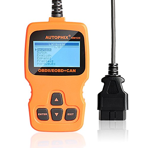 Code Reader, AQV Diagnostic Tool OBDMATE OM123 Car Vehicle Scanner for Check DiagnosticsÂ Trouble Codes for All After 1996 OBD2 Compliant US, European and Asian Vehicles(Orange)