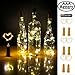 iMazer Wine Bottle Cork Lights, AAA Battery Operated Micro Artificial Copper Wire Starry Fairy String Lights for Christmas, Party, Wedding, Wine Bottle Decorations 6Pack (Battery Powered Warm White)