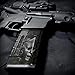 GunSkins Mag Skin Camouflage Kit DIY Vinyl Magazine Wrap – Singles (Molon Labe Black Specialty Pattern)