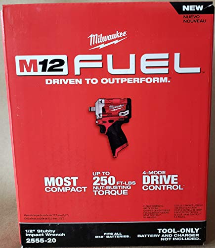MILWAUKEE M12 FUEL Stubby 1/2 in. Impact