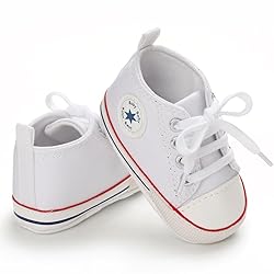 KKIIDDSS Unisex Baby Girls Boys Canvas High-top