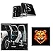 SOONDAR Car Door LED Logo Projector Light, Upgraded Universal Senseor LED Door Light Logo Ghost Shadow Welcome Lamp (2PCS) (Tiger)
