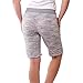 Metro Women's Cotton Bermuda Shorts with Pockets, Elastic Waist, Soft Stretch