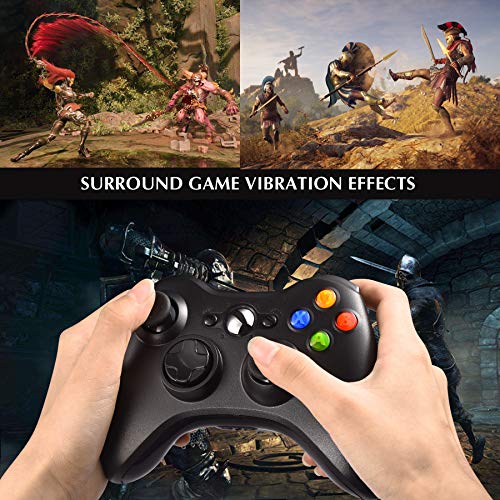 image for Wireless Controller for Xbox 360, W&O 2.4GHZ Game Controller Gamepad J