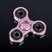 Fidget Spinner Toy Ultra Durable Stainless Steel Bearing High Speed 2-5 Min Spins Precision Metal Material Hand spinner EDC ADHD Focus Anxiety Stress Relief Boredom Killing Time Toys (02Pink)