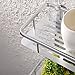 KES Bathroom Shelf, Shower Shelf Basket 2 Tier 12 Inch Aluminum - Shower Organizer Wall Mounted, A4028B