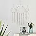 SHZONS Dream Catchers, 3 PCS Boho Wedding Party Favor,Fall Decor New Year Gift Baby Shower,Birthday Gift,Bedroom Wall Ornaments,Car Hanging Decoration,White Feather