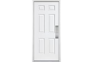 Deck the Door Decor | Door Push Plate - 3M Adhesive Mount - Multiple Sizes & Finishes (Satin Nickel, 4 x 16)