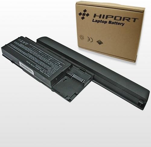 Hiport 9 Cell Laptop Battery For Dell Latitude D620, D620, ATG, PP18L Laptop Notebook Computers
