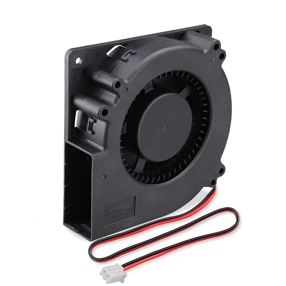 GDSTIME 12032 Blower Fan 24V 120x32mm Fan 120mm Turbo Centrifugal Fans 3000 RPM 24V DC Brushless Cabinet Case Cooler For Inflatables BBQ DIY Replacement Ventilation Exhaust
