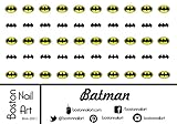Batman Waterslide Nail Decals - 50pc