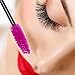 Disposable Mascara Wands 500PCS, Disposable Mascara Applicators Multicolored 10 colors, ECBASKET Mascara Brushes, Eyelash Eyebrow Brushes, Cosmetic Brush Makeup Tools Kit