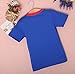 StylesILove Super Hero Soft Cotton Boy Tee Shirt (4T, Superman Blue)