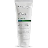 -CHRISTINA- Line Repair Nutrient Niacinamide Night Cream - For Combination Normal Dry Skin 60 ml / 2 fl.oz