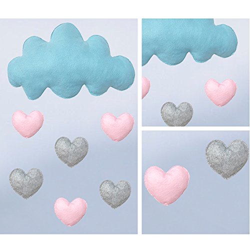 image for HAN-MM Baby Crib Mobile Nursery Ceiling Mobile Developmental Crib Toy 