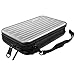 Lacdo Anti-Shock Aluminium Protective Carrying Case for 2.5-Inch Portable Hard Disk Drive - Silver