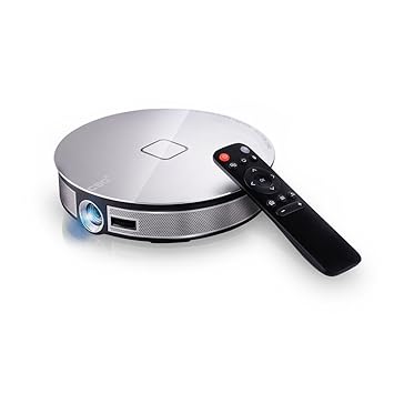 Mini proyector DLP Pocket LED Batería incorporada portátil Admite ...