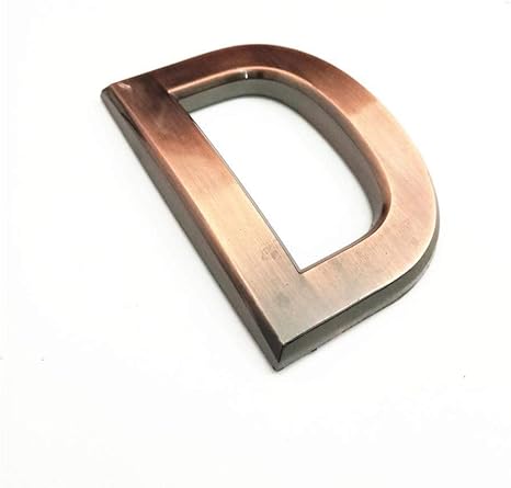 Amazon Co Jp Yrdz 3 5センチメートル 5センチメートル 7センチメートル 10センチメートルハウスナンバーa Zブロンズプラスチックプラーク数ハウスホテルエントランス住所番号ステッカーボードログイン ハウス数字プラーク Color Letter D Height