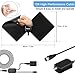 HDTV Antenna, Yosoo Indoor TV Digital Antenna 50 Mile Range with Detachable Amplifier Signal Booster, USB Power Supply and 13ft 1080P High Performance Coaxial Cable (Black)