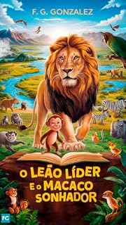 Livro O LEÃO LÍDER E O MACACO SONHADOR