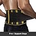 Back Brace, Lumbar Support Belt Waist Backbrace for Back Pain Relief, Sciatica, Scoliosis and Herniated Disc, Compression Belt for Men and Women with Detachable Spring Strip (XXL)