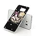 S6 Edge Case (Not for S6,S6 Edge Plus),Galaxy S6 Edge Case - Mavis's Diary 3D Handmade Bling Crystal Lovely Butterfly Fashion Champagne Rose Pattern with Shiny Sparkle Diamonds Hard PC Cover
