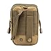 Fitackle Tactical Molle Pouch EDC Utility Gadget Belt Waist Bag,Camping Hiking Outdoor Gear Cell Phone Holster Holder for iPhone 6/6S 7/7 Plus 8/8 Plus Samsung Note 2 3 4