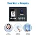 Aibecy Intelligent Attendance Machine Face Fingerprint Password Recognition Mix Biometric Fingerprint Time Clock for Employees Timeclocks for Business