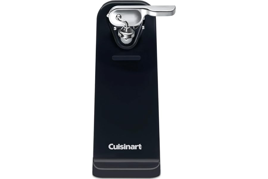 Cuisinart Can Opener with One-Touch Operation, Electric Can Opener for Kitchen Including Magnetic Lid Holder, Automatic Can O Book