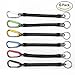6pcs Pack Fishing Lanyards Boating Multicolor Fishing Ropes Secure Pliers Lip Grips Tackle Fish Tools(Color Ramdon) primary