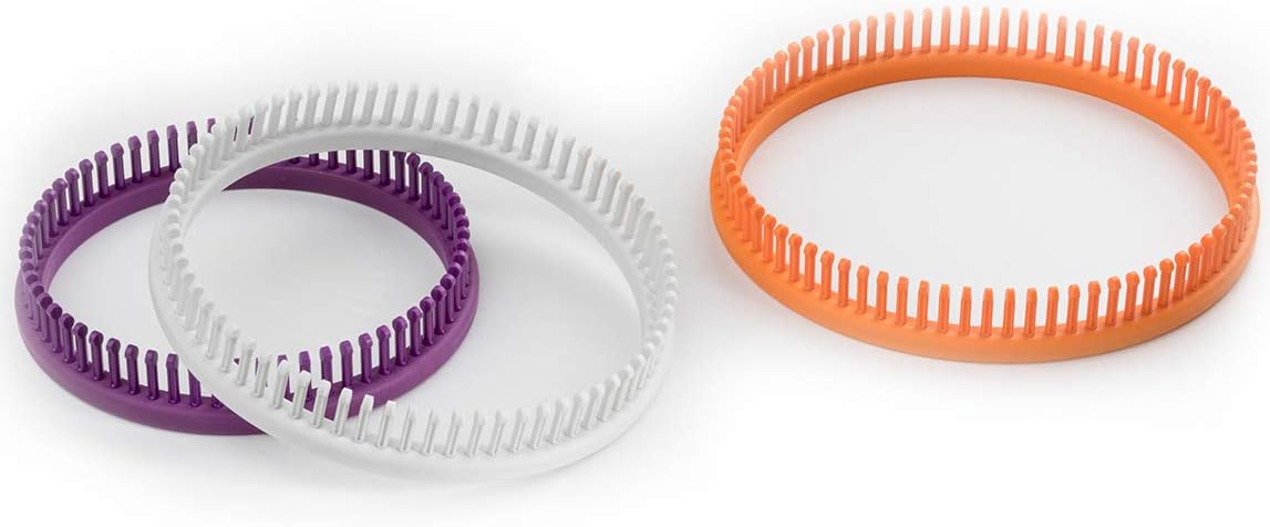 Authentic Knitting Board Premium Round Loom Set, KB8100, 3/8" Gauge - Image 5