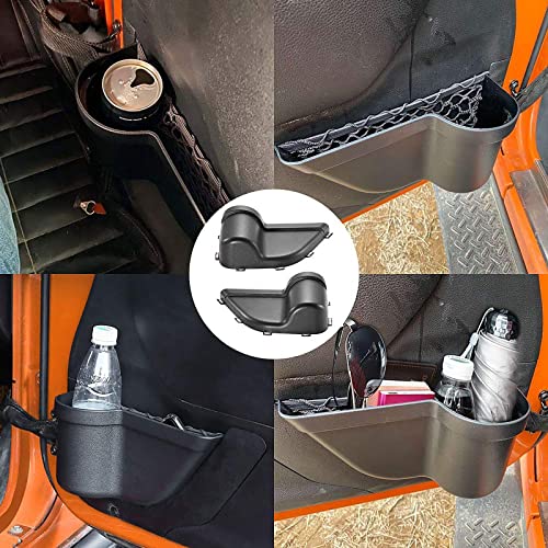 CALBEAU Front Door Side Insert Storage Pockets Box, 2PCS Door Storage