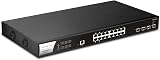 Draytek VigorSwitch PQ2200xb Managed PoE+ PoE++ 16x 2.5GbE 4x 10Gb SFP+ L2+ view 3