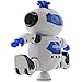 KIDSTHRILL Dancing Robot –Musical and Colorful Flashing Lights Kids Fun Toy Figure – Spins and Side Steps