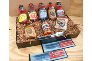 KANSAS CITY BBQ LOVERS Kansas City Barbecue Sauce KC Legendary Combo Pack, Premium Gourmet Box Set [Arthur Bryants, Gates, Oklahoma Joes Cowtown, Zardas, & More]