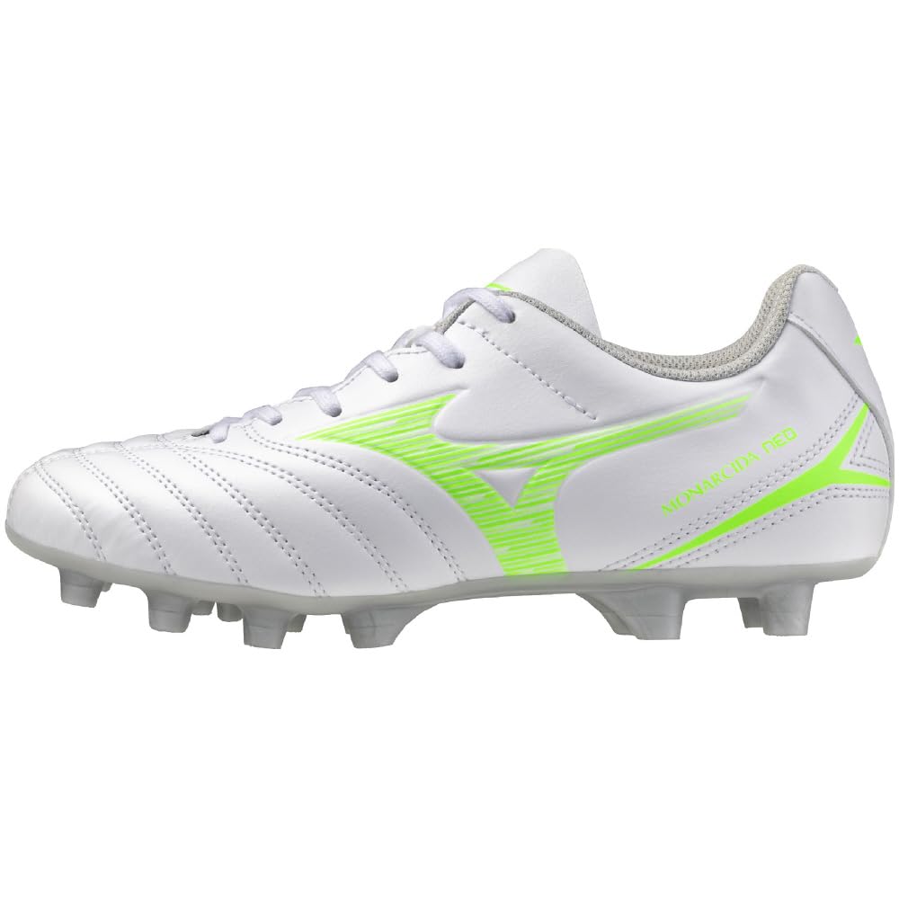 ミズノ モナルシーダ NEO 3 SELECT Jr ホワイト×ネオングリーンの商品画像