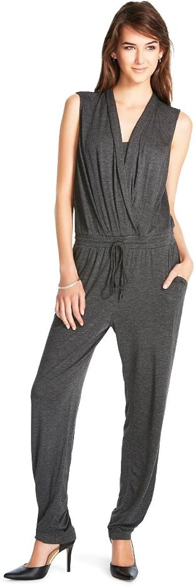 heather gray jumpsuit
