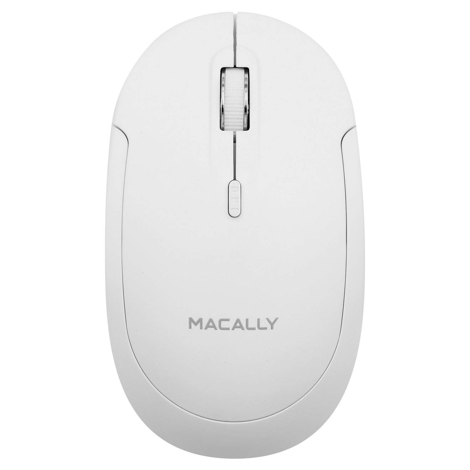 Macally BTDYNAMOUSE-W, 3-button optical mouse with Bluetooth, white
