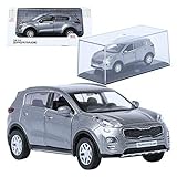 Pino B&D 1:38 KIA THE SUV SPORTAGE Mineral Silver Display Mini Car