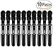 10-Pieces Alligator Hair Clips - Plastic Clip With Durable Grip and Wide Teeth for Women or Girls With Thick or Thin Hair - Professional Hair Styling and Sectioning Clips