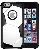 CorpCase iPhone 6 Plus Case / iPhone 6S Plus 5.5 Inch Case - Soccer / Hybrid Unique Case With Great Protection