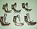 (Ship from USA) CONSEW SEWING MACHINE 206RB 225 226 WELTING PIPING WALKING FOOT SET 6 PAIRSPLKHG484UY44